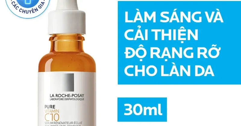 Serum La Roche-Posay Vitamin C10 làm sáng đều màu da và mờ vết thâm